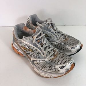 Brooks Women's Shoes Ghost 3 Go-2 Series Athletic Silver Gray 1200711B831 Sz 8.5